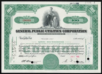 General Public Utilities Corp - Green