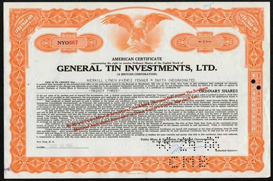 General TIN Investments, LTD - ORANGE