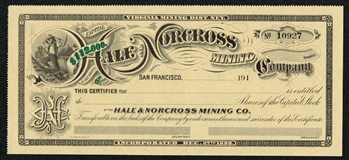 Hale & Norcross Mining Co.  - Unissued