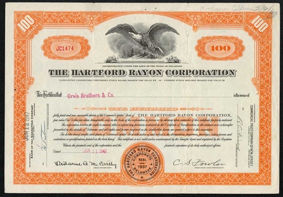 The Hartford Rayon Corporation