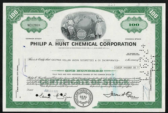 Philip A. Hunt Chemical Corp - Green