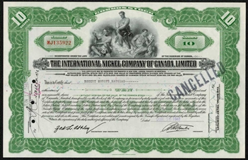 The International Nickel Company of Canada, Limited - 1941