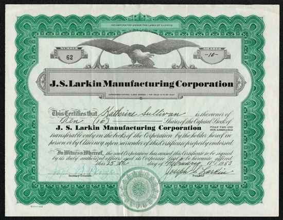 J.S. Larkin Manufacturing Corp