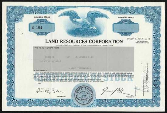 Land Resources Corp.