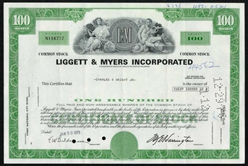Liggett & Myers Inc. (Tobacco) - Green