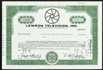Lewron Television, Inc. - 1970