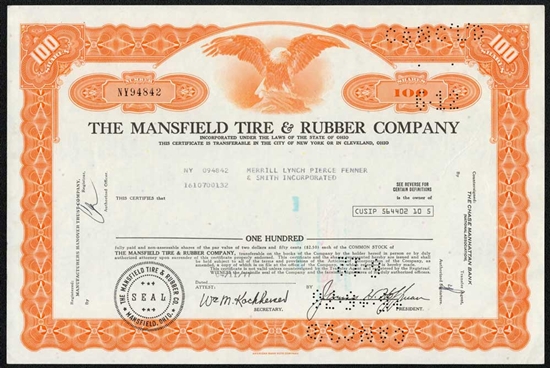 The Mansfield Tire & Rubber Co - Merrill Lynch