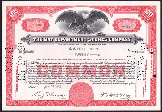 The May Department Stores Company - Green