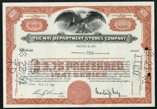 The May Department Stores Company - Red