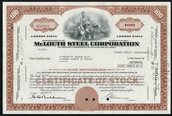 McLouth Steel Corporation - Brown