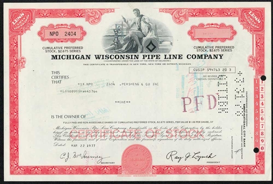 Michigan Wisconsin Pipe Line Co. - Red