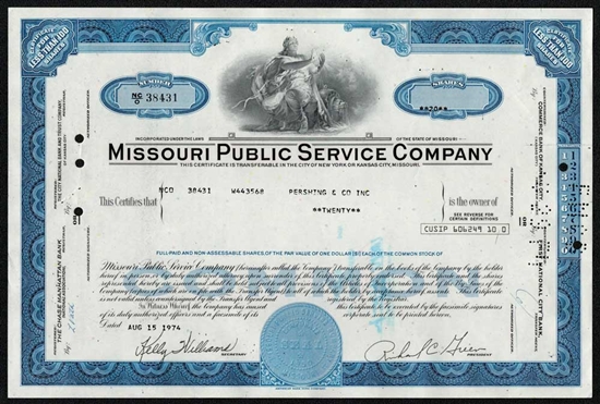 Missouri Public Service Company - Teal
