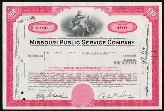 Missouri Public Service Company - Red