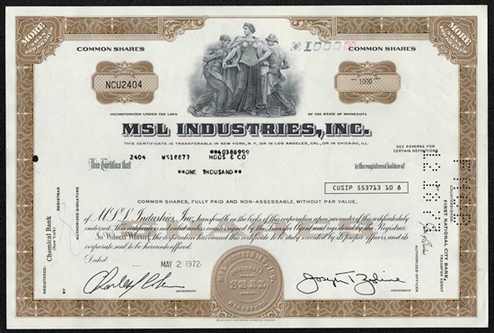 MSL Industries, Inc. - Brown