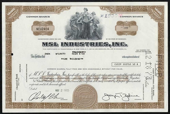 MSL Industries, Inc. - Brown