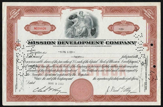 Mission Development Company - Red