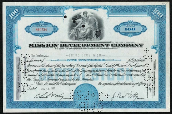 Mission Development Company - Blue