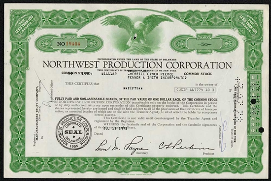 Northwest Production Corporation