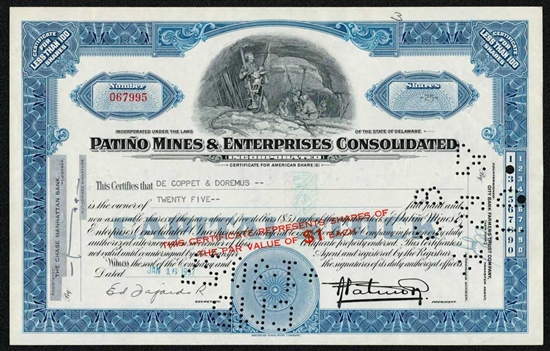 Patino Mines & Enterprises Consolidated