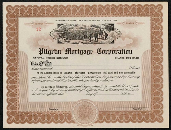 Pilgrim Mortgage Corporation - Unissued