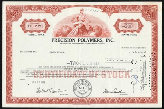 Precision Polymers, Inc.