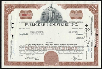 Publicker Industries Inc.