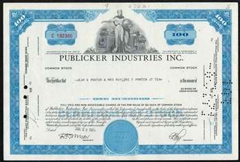 Publicker Industries Inc. - Blue