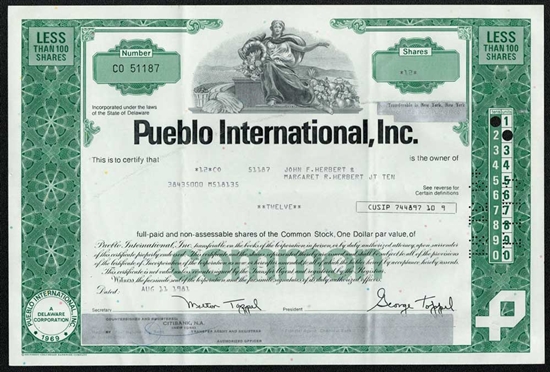 Pueblo International, Inc.