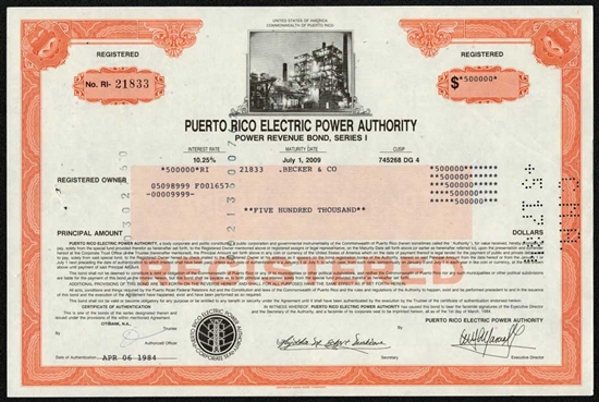 Puerto Rico Electric Power Authority