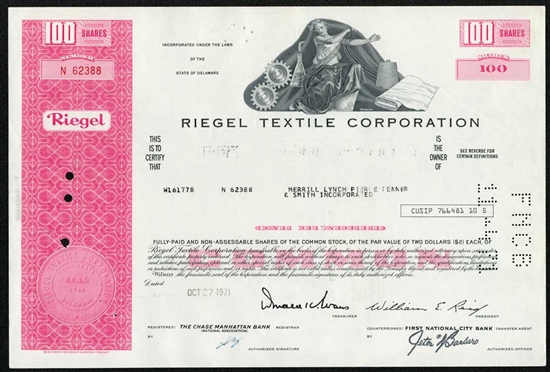 Riegel Textile Corporation