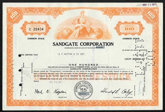 Sandgate Corporation