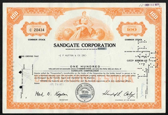 Sandgate Corporation