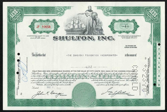 Shulton, Inc.
