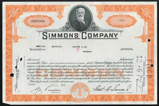 Simmons Company  (Mattress)