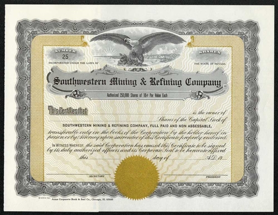 Southwestern Mining & Refining Company
