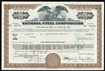 National Steel Corporation $10,000 Mortgage Bond