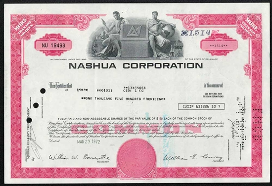 Nashua Corporation - Red