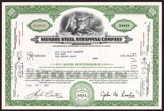 Signode Steel Strapping Company