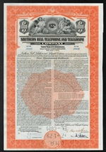 Southern Bell Telephone and Telegraph Co $1,000 Bond