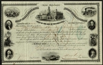 Loan of the City of Philadelphia Bond Certificate - 1854