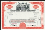 Campbell Soup Company Specimen Stock Certificate