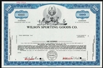 Wilson Sporting Goods Specimen Stock Certificate