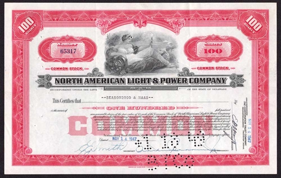 North American Light & Power Company - 1940s