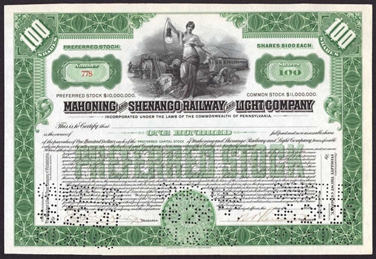 Mahoning and Shenango Railway & Light Company