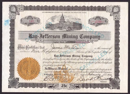 Ray-Jefferson Mining Company - Part of Day Mines, Inc.