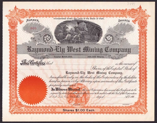 Raymond-Ely West Mining Company - Utah - 190_