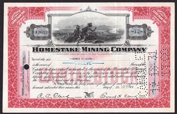 Vintage Corporate Stock Certificate United Mining buy Company