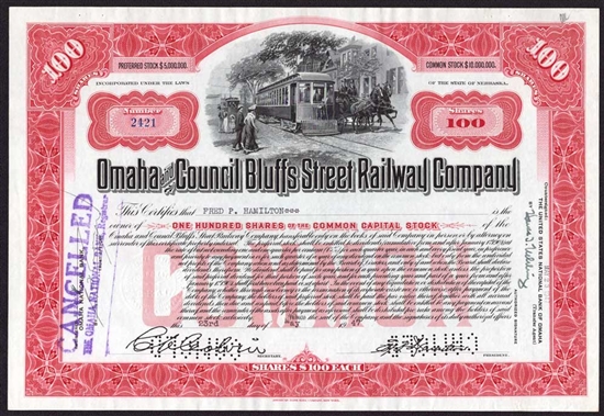 Omaha & Council Bluffs Street Railway Company