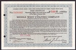 Middle West Utilities Company  - 1930