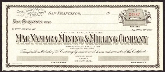 MacNamara Mining & Milling Company